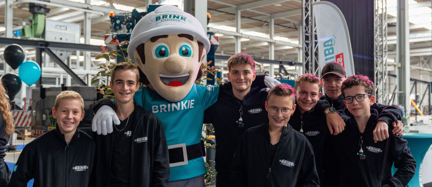 Brinkie met de Staalcampus&reg;
